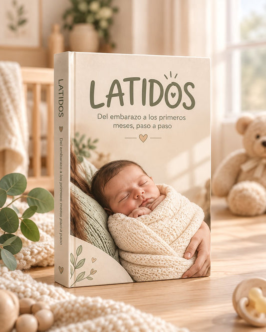 LATIDOS – Guía digital de maternidad (mockup del ebook)